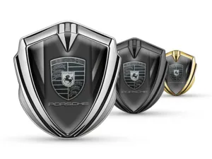 Porsche Badge Marca Auto Forza Disegno Adattabile